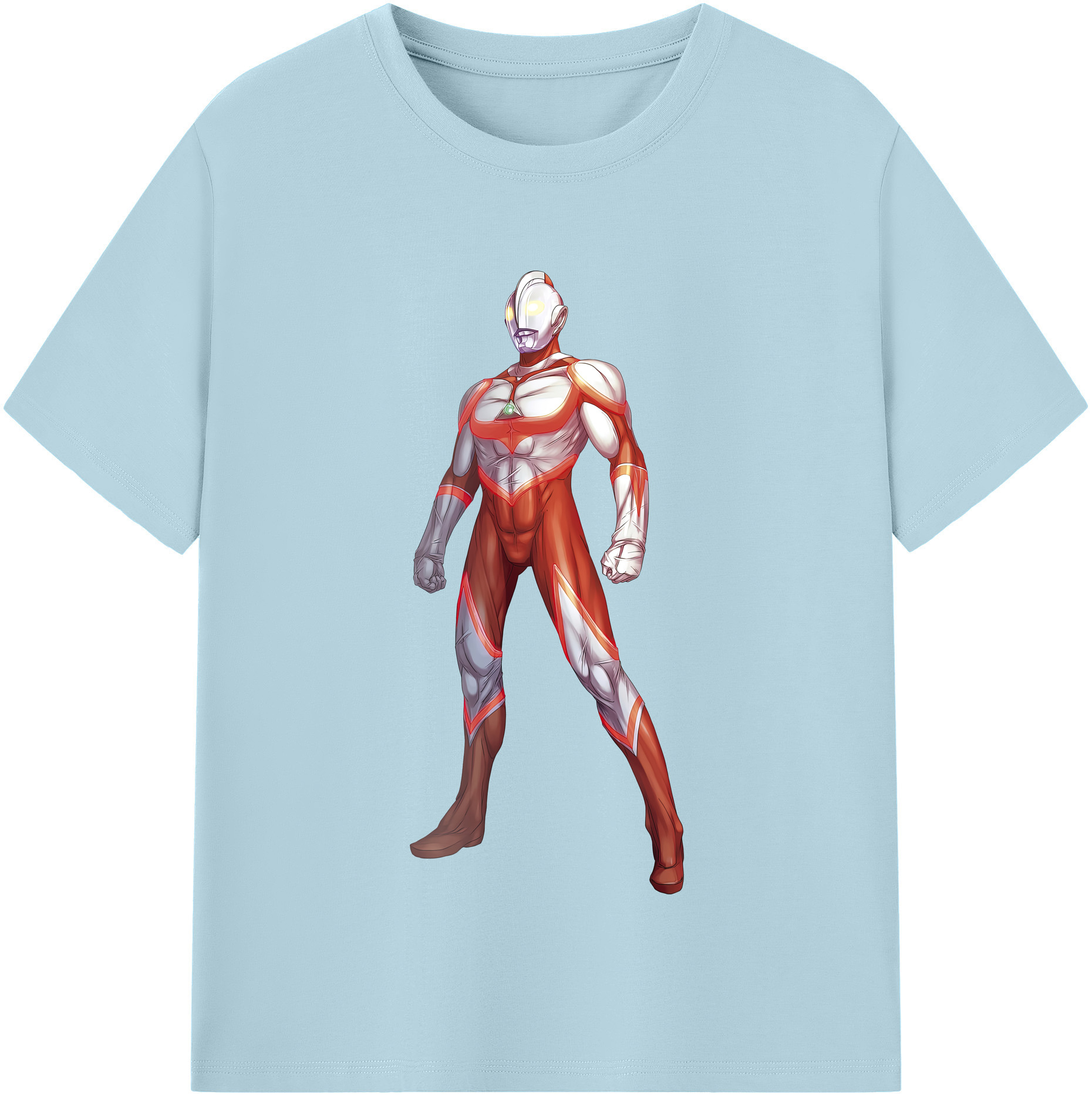 （画像用） ウルトラマン Ultraman 綿100％半袖Tシャツ（フロントプリント）